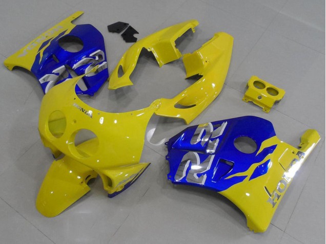 1991-1998 Jaune Bleu CBR250RR MC22 Carénage Moto