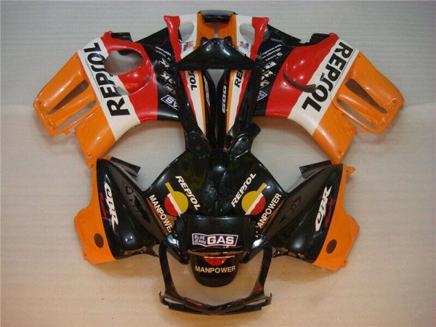 1995-1998 Noir Orange Repsol CBR600 F3 Carénage Moto