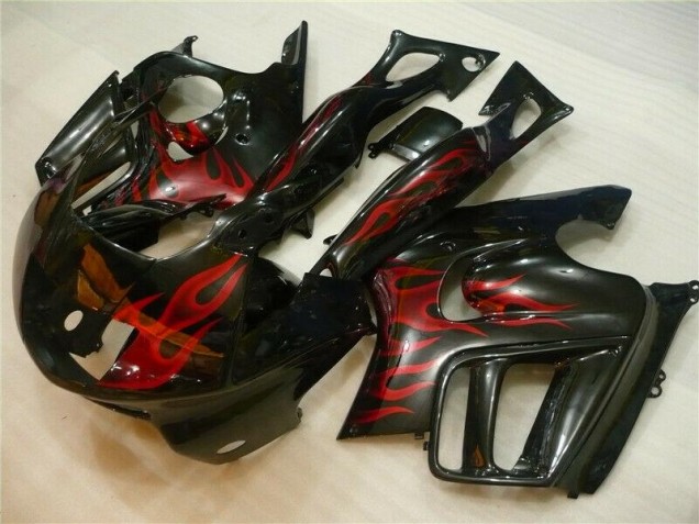 1995-1998 Noir Rouge Flamme CBR600 F3 Carénages Moto