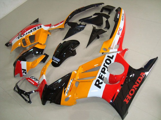 1995-1998 Orange Noir Repsol CBR600 F3 Carénage Moto