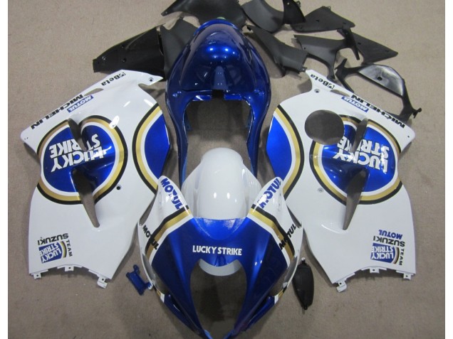 1996-2007 Bleu Motul Blanc Lucky Strike GSXR 1300 Hayabusa Carénage Moto