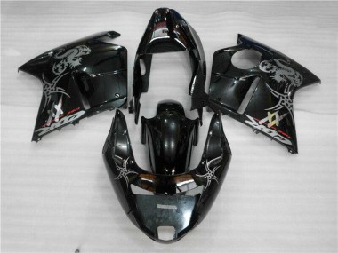 1996-2007 Noir CBR1100XX Kit Carénages Motos Complet