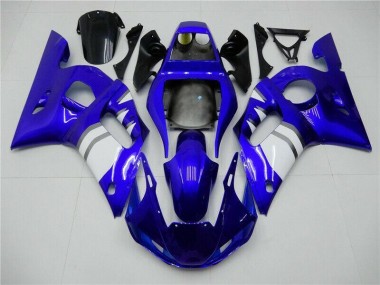 1998-2002 Bleu Blanc YZF R6 Carénage Moto