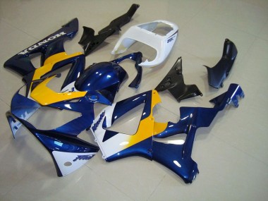 2000-2001 Bleu Jaune CBR900RR 929 Carénage Moto