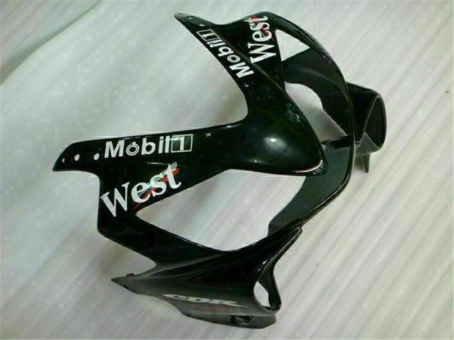 2001-2003 Blanc Noir West CBR600 F4i Carénage Moto