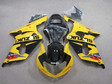 2001-2003 Jaune Noir GSXR 600 Carénage Moto