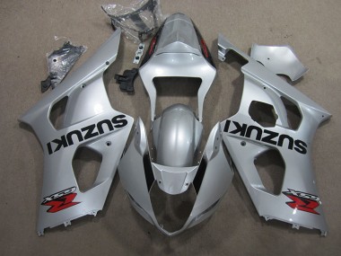 2003-2004 Argent GSXR 1000 Kit Carénages Motos Complet