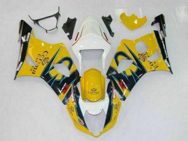 2003-2004 Jaune GSXR 1000 Carénage Moto