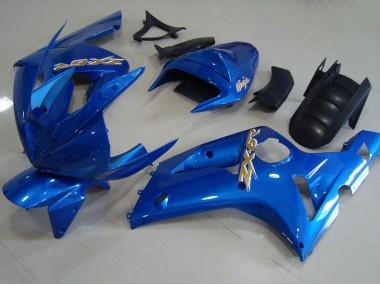 2003-2004 Light Bleu ZX6R Carénage Moto