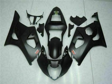 2003-2004 Noir GSXR 1000 Carénages Moto