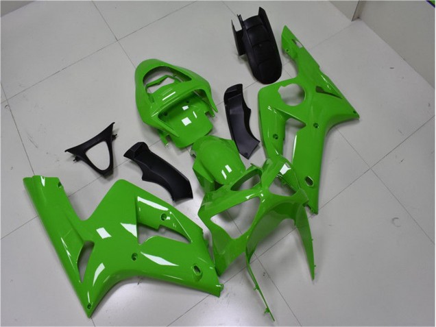 2003-2004 Vert ZX6R Carénages Moto