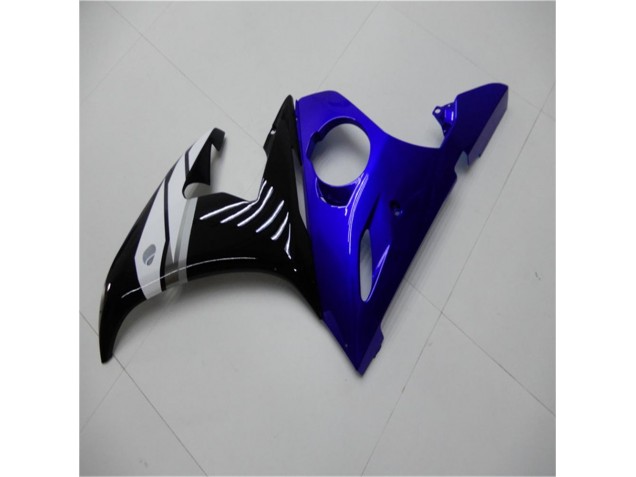 2003-2005 Bleu Blanc Noir YZF R6 Carénage Moto