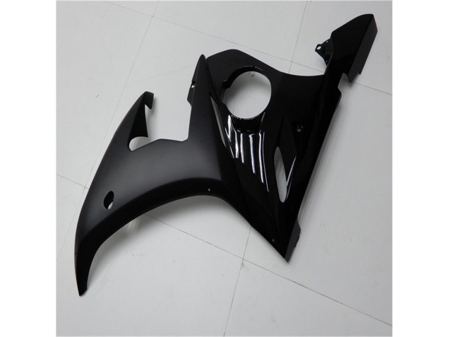 2003-2005 Brillant Noir Mat YZF R6 Carénage Moto