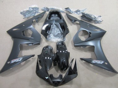 2003-2005 Noir YZF R6 Kit Carénages Motos