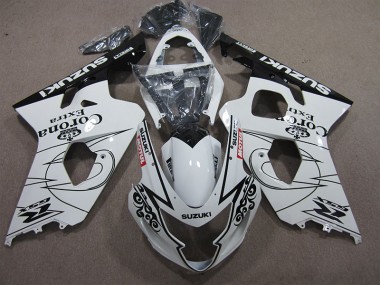 2004-2005 Blanc Corona Extra Motul GSXR 600 Carénage Moto