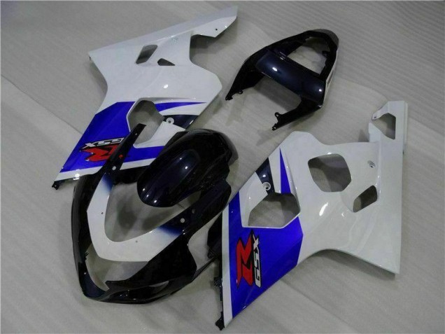 2004-2005 Bleu Blanc GSXR 600/750 Carrosserie Moto