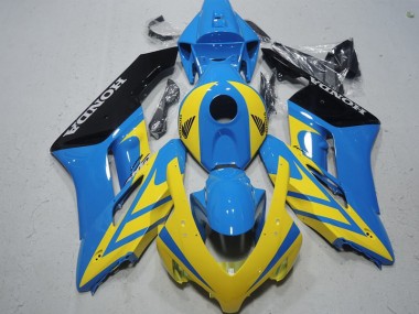 2004-2005 Bleu Jaune CBR1000RR Carénage Moto