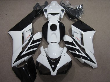 2004-2005 Noir Blanc CBR1000RR Kit Carénages Motos Complet