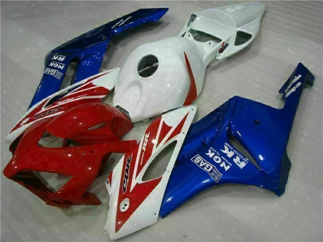 2004-2005 Rouge Bleu CBR1000RR Carénage Moto