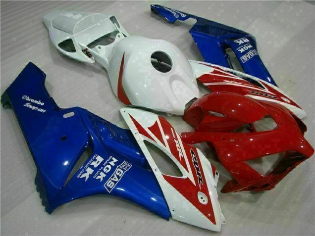 2004-2005 Rouge Bleu CBR1000RR Carénage Moto