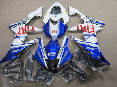 2004-2006 Bleu Blanc Motul Fiat YZF R1 Carénage Moto