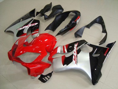 2004-2007 Rouge Argent CBR600 F4i Carénage Moto