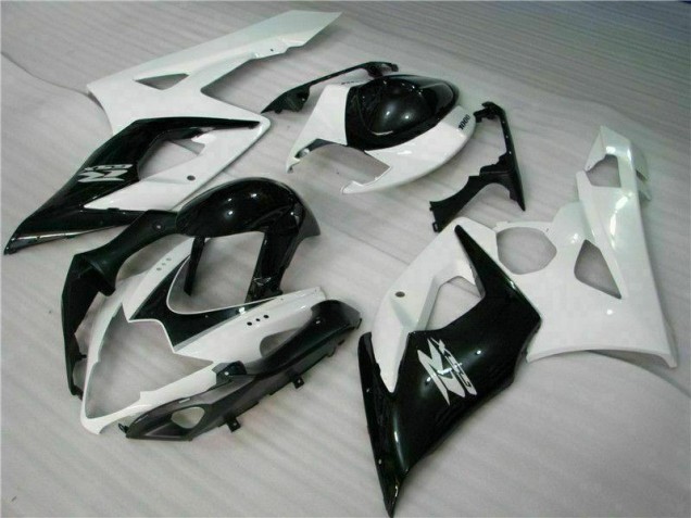 2005-2006 Blanc Noir GSXR 1000 Carrosserie Moto