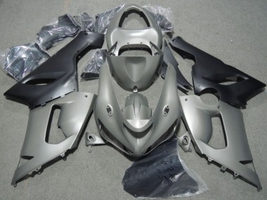 2005-2006 Gris Noir ZX6R Carénage Moto