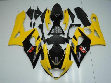 2005-2006 Jaune GSXR 1000 Carénage Moto