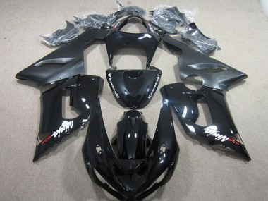 2005-2006 Noir Ninja 636 ZX6R Carénage Moto