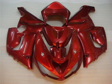 2005-2006 Rouge ZX6R Carénage Moto