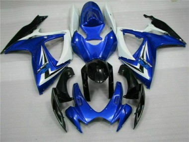 2006-2007 Bleu GSXR 600/750 Carénage Moto ABS