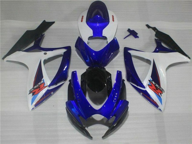 2006-2007 Bleu GSXR 600/750 Kit Carénages Motos Complet