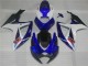 2006-2007 Bleu GSXR 600/750 Kit Carénages Motos Complet