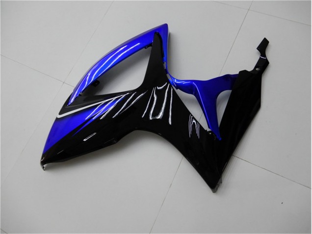 2006-2007 Bleu Noir GSXR 600/750 Carénage Moto