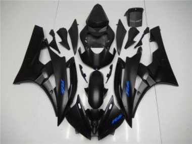 2006-2007 Noir Bleu YZF R6 Carénage Moto