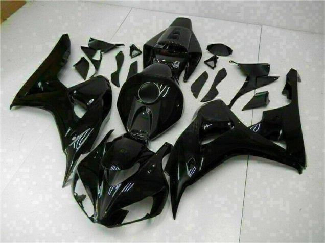 2006-2007 Noir Brillant CBR1000RR Carénages Moto