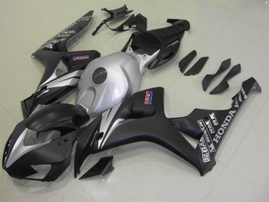 2006-2007 Noir Mat Argent CBR1000RR Carénage Moto