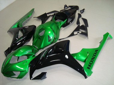 2006-2007 Noir Vert CBR1000RR Carénage Moto