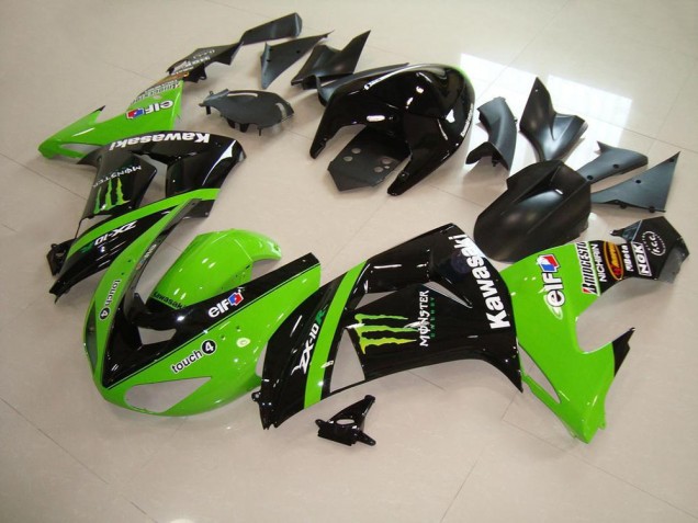 2006-2007 Vert Monster ZX10R Carénage Moto