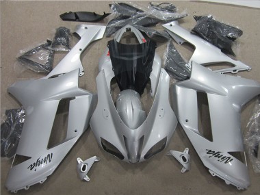 2007-2008 Argent ZX6R Carénages Moto