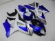 2007-2008 Bleu Blanc GSXR 1000 Kit Carénages Motos & Plastique