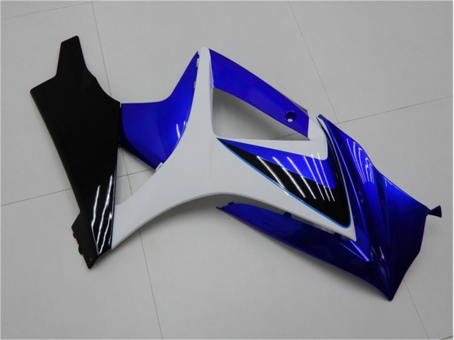 2007-2008 Bleu Blanc Noir GSXR 1000 Carénage Moto