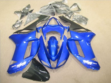 2007-2008 Bleu Ninja 636 ZX6R Carénage Moto