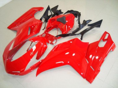 2007-2014 Rouge Ducati 848 1098 1198 Carénage Moto