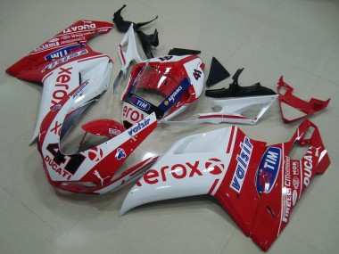 2007-2014 Spécial Xerox Ducati 848 1098 1198 Carénage Moto