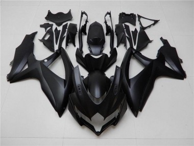 2008-2010 Noir Mat GSXR 600/750 Carénage Moto