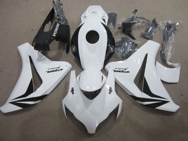 2008-2011 Blanc Noir Fireblade CBR1000RR Carénage Moto