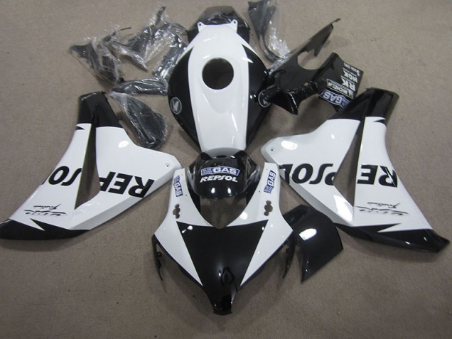 2008-2011 Blanc Noir Repsol CBR1000RR Carénage Moto