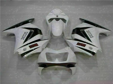 2008-2012 Blanc Noir EX250 Carénage Moto